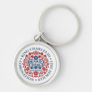 Porte-clés Coronation King Charles III et Queen Consort