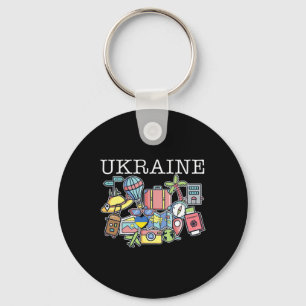 Porte-clés Correspondant de voyage en famille pour un voyage