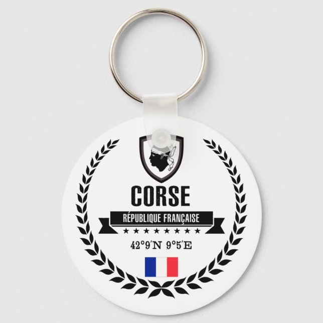 Porte-clés Corse (Recto)
