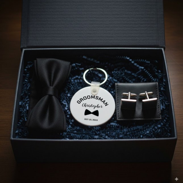 Porte-clés Cortège Moderne Mariage Personnalisé (Créateur téléchargé)
