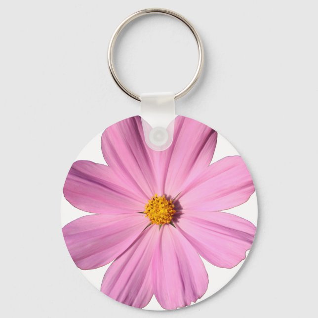 Porte-clés Cosmos rose (Recto)