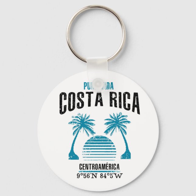 Porte-clés Costa Rica (Recto)