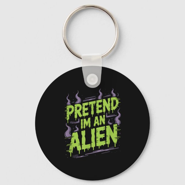 Porte-clés Costume d'alien  (Recto)