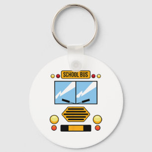 Porte-clés Costume de bus scolaire Cool Easy Vehicle Hallowee