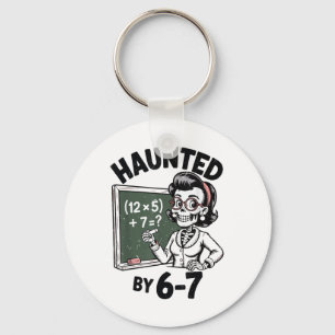 Porte-clés Costume d'Halloween de professeur de mathématiques