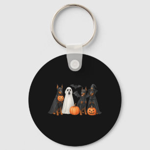 Porte-clés Costume d'Halloween pour Doberman Fun Doberman Hal