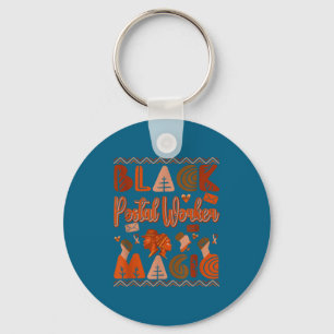 Porte-clés Costume noir travailleur stal fier afro histoire n