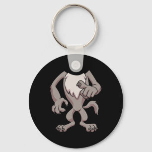 Porte-clés Costume Wolf Pour Halloween Loup-Occidental Cospla