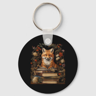 Porte-clés Cottagecore Aesthetic Book Lover Goblincore Retro