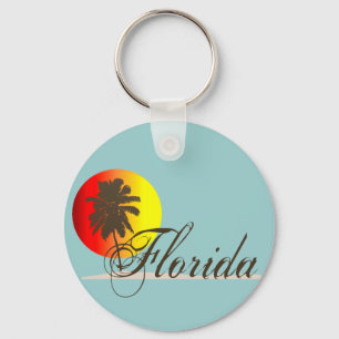 Porte-clés Couché de soleil de Floride