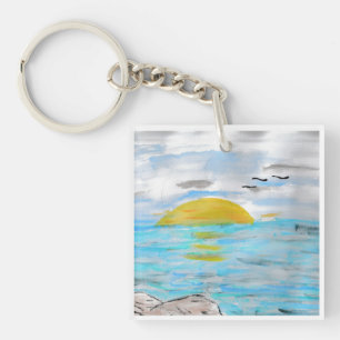 Porte-clés Coucher de soleil