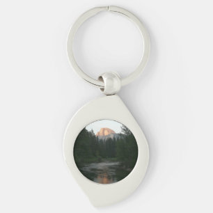 Porte-clés Coucher de soleil à moitié dôme dans le parc natio