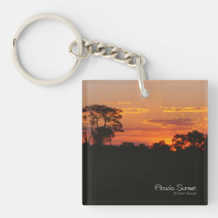 Porte-clés Coucher de soleil Acacia