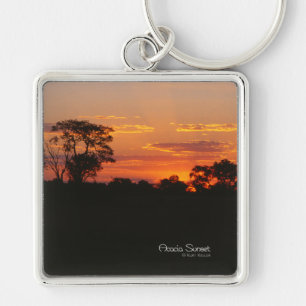 Porte-clés Coucher de soleil Acacia