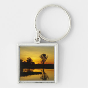 Porte-clés Coucher de soleil, Billabong de Yellow Water
