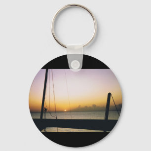 Porte-clés Coucher de soleil d'Aruba