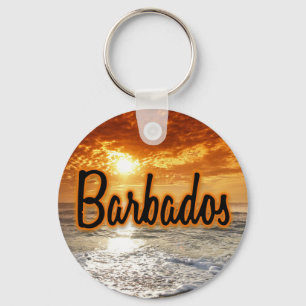 Porte-clés Coucher de soleil de la Barbade