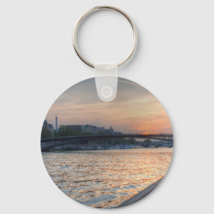 Porte-clés Coucher de soleil sur la Seine