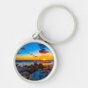 Porte-clés Coucher du soleil en mer