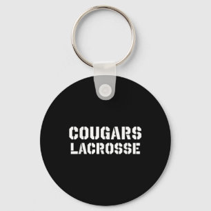 Porte-clés Cougars Lacrosse Vintage Clic Lax Mascot Team Gear