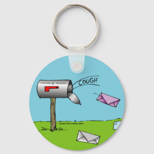 Porte-clés Coughing Mailbox Keychain