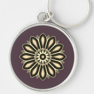 PORTE-CLÉS COULEUR DE FLEUR CADEAU ORIGINAL POUR MAMAN PÈRE S