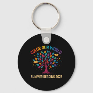 Porte-clés Couleur Notre Monde Été Lecture Programme 2025 Liv