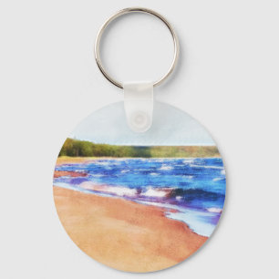 Porte-clés Couleurs de l'eau