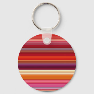 Porte-clés Couleurs rayées vintages