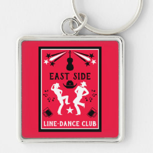 Porte-clés Country Music Line Dancing