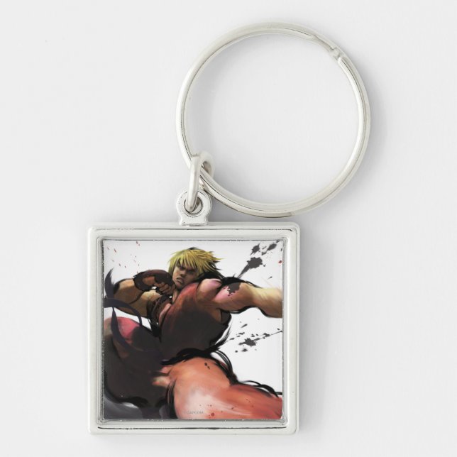 Porte-clés Coup-de-pied de Ken (Devant)