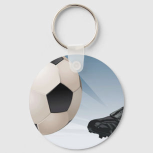 Porte-clés Coup-de-pied du football