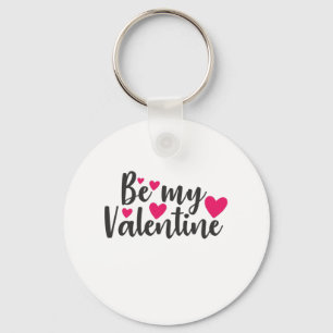 Porte-clés Couple Art Be My Valentine