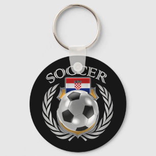 Porte-clés Coureur de foot de Croatie 2016