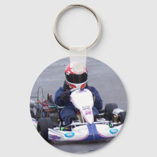 Porte-clés Coureur de kart