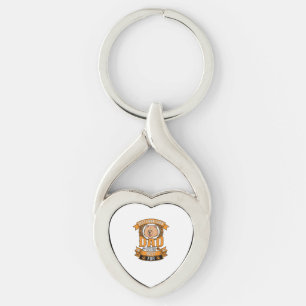 Porte-clés Couronne d'éternité de papa Chow empreintes de pat