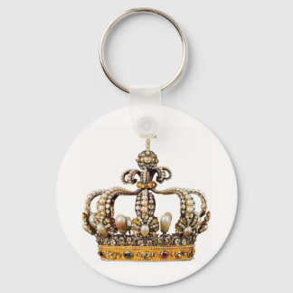 Porte-clés Couronne d'or I