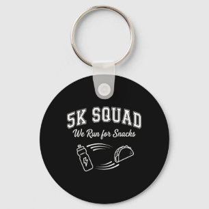Porte-clés Course de marathon 5K jour de course ie Squad ami