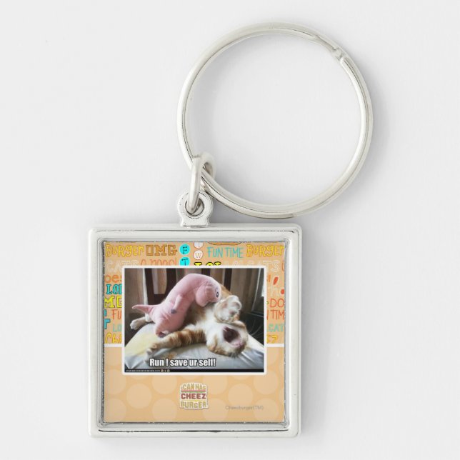 Porte-clés Course ! Sauvez l'individu d'ur ! (Devant)