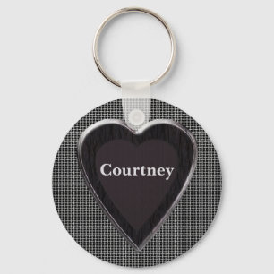 Porte-clés Courtney M'A Volé Le Clavier De Mon Coeur