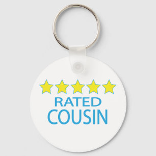 Porte-clés Cousin cinq étoiles