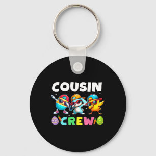 Porte-clés Cousin Crew Bunny Famille de lapins de Pâques jume