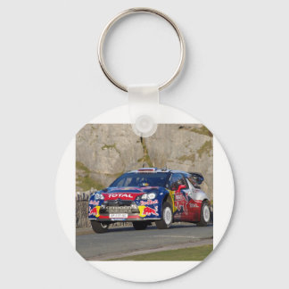 Porte-clés Couverture de la voiture de rallye WRC