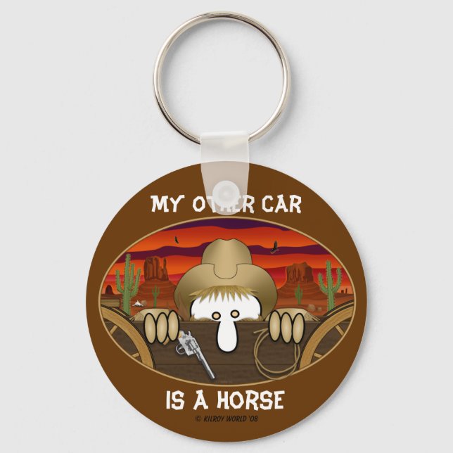 Porte-clés Cowboy Kilroy Porte - clé (Recto)