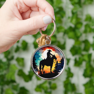 Porte-clés Cowboy Occidental