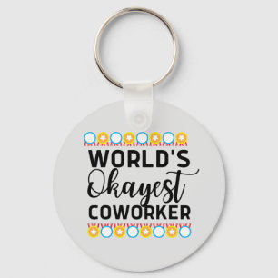 Porte-clés Coworker le plus génial du monde