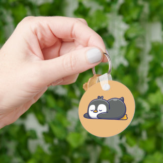 Porte-clés Cozy Little Penguin Nap