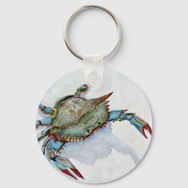 Porte-clés crabe bleu (Recto)