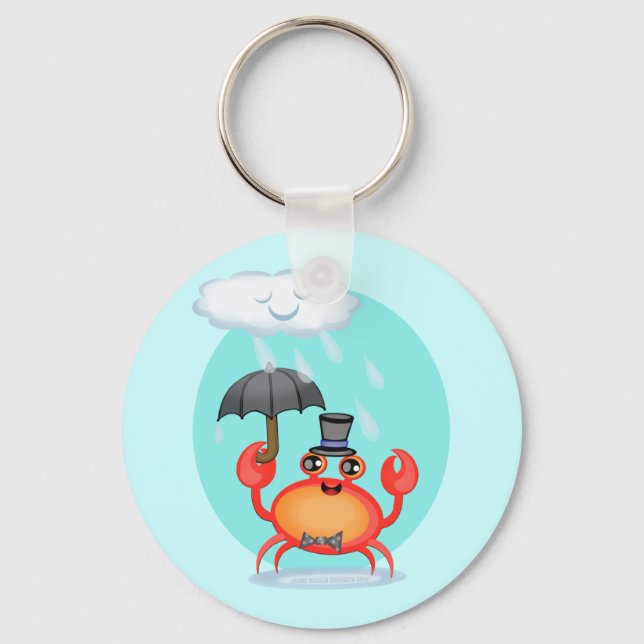 Porte-clés Crabe cool (Recto)