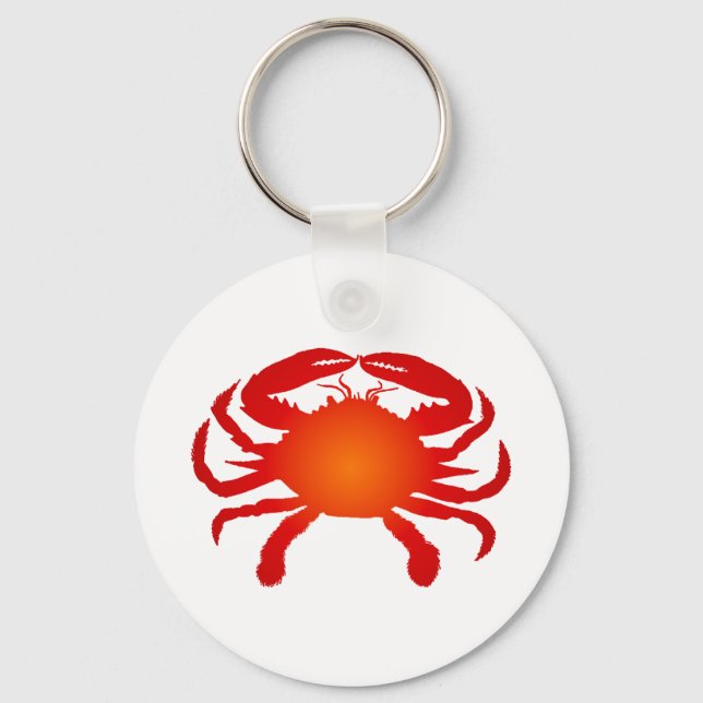 Porte-clés Crabe orange (Recto)
